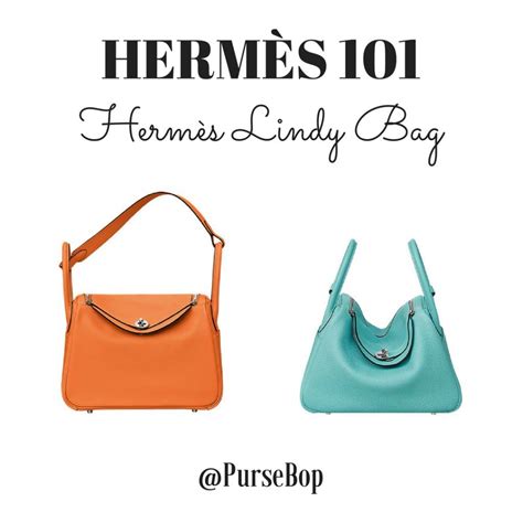 pursebop Hermes lindy bag